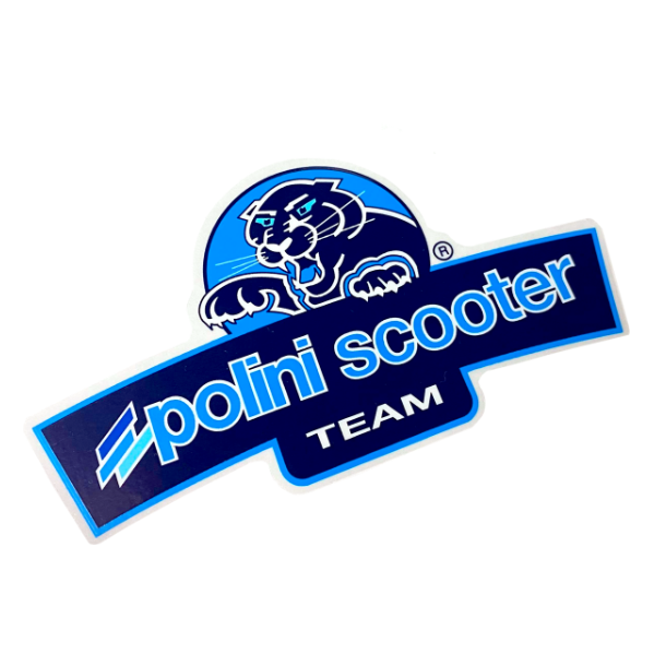 Polini - Scooter Team - Sticker - Gejl - Styling SCOOTERGEAR.DK
