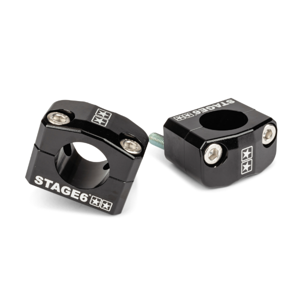 Raiser Kit Til Styr Sort - Stage6 - 22mm -> 28,6mm